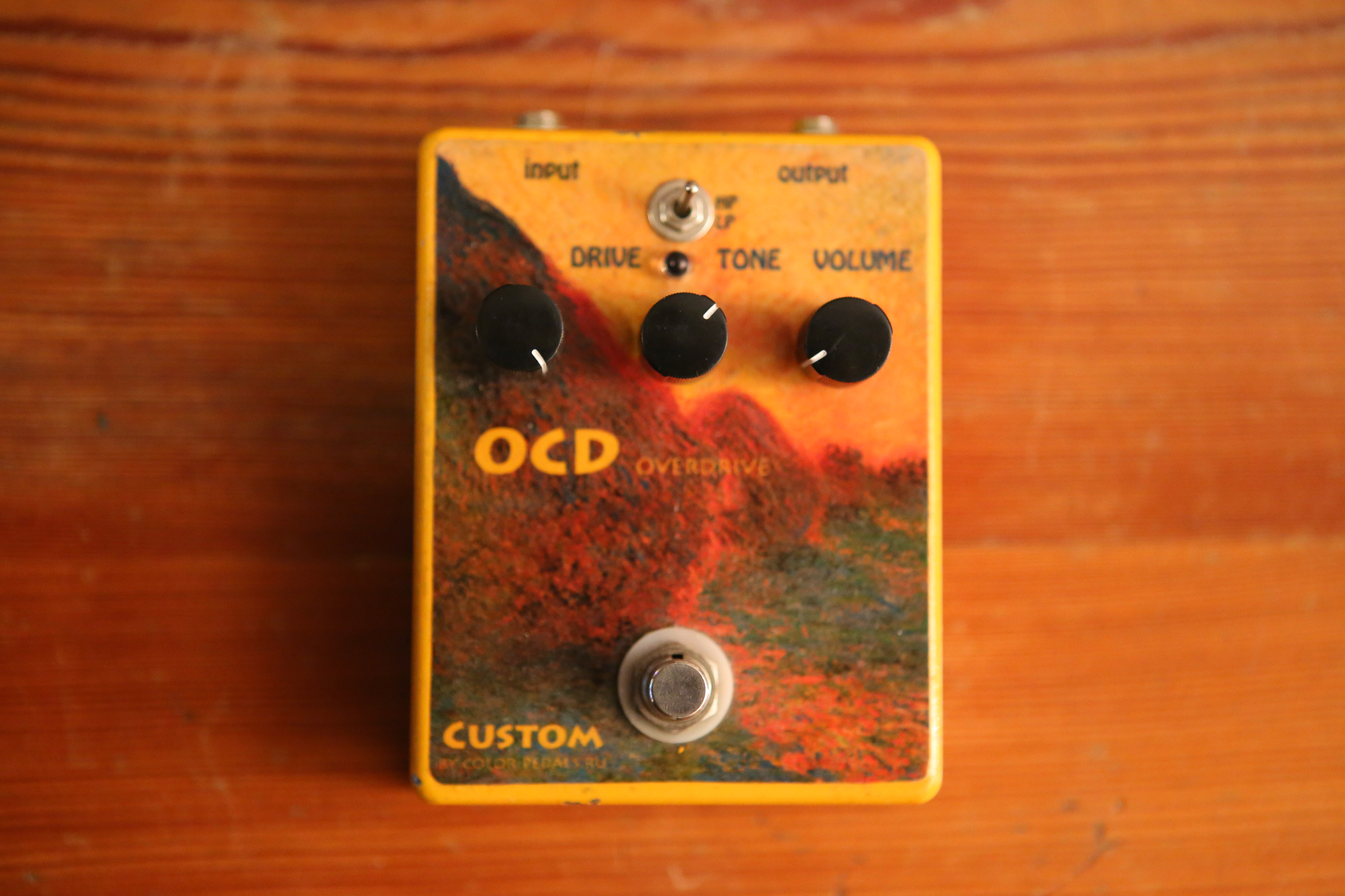 OCD overdrive clone (my very first pedal)